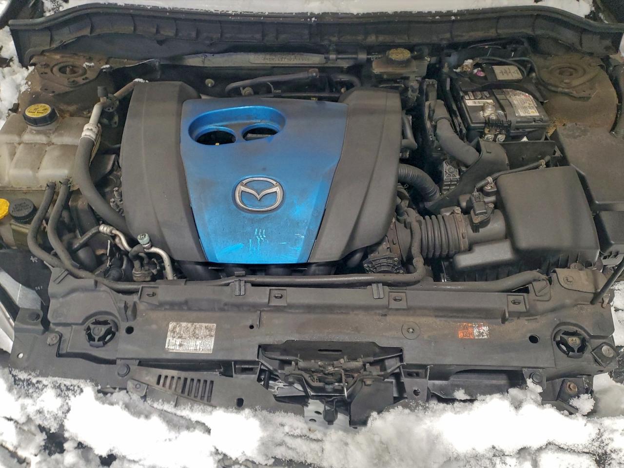 2013 Mazda 3 I White vin: JM1BL1V79D1846185
