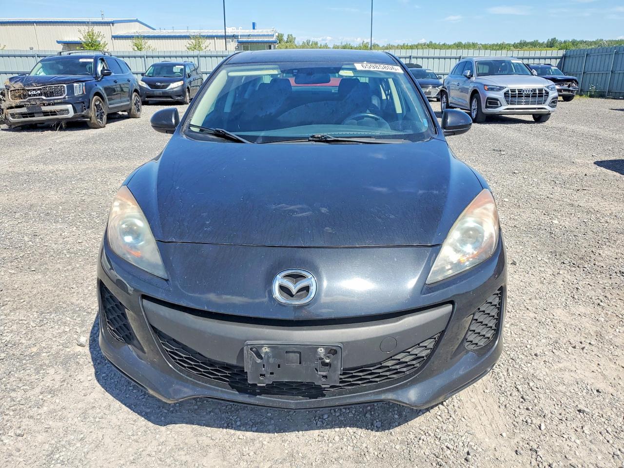 2013 Mazda 3 I Black vin: JM1BL1V79D1847692