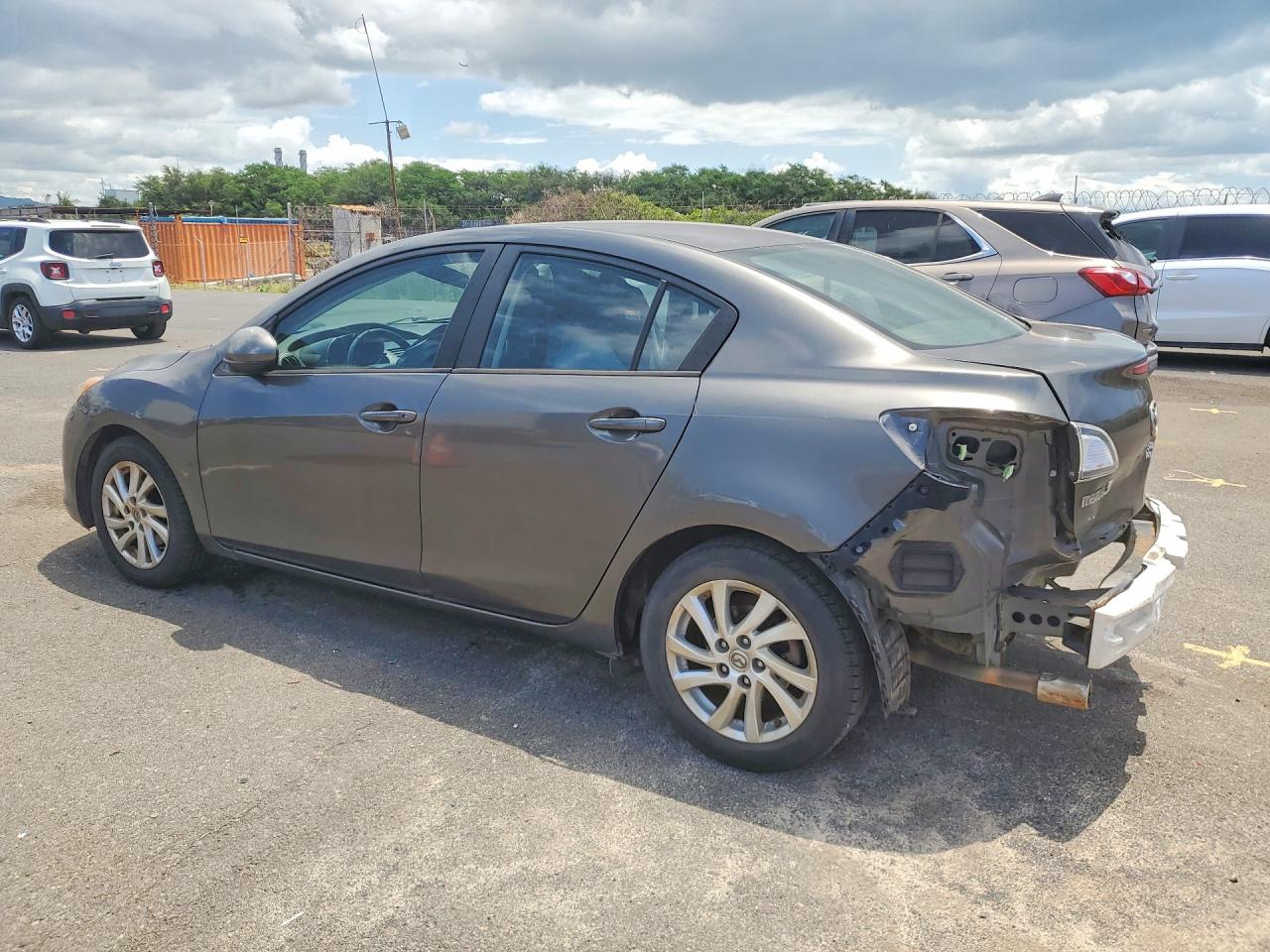 2012 Mazda 3 I Charcoal vin: JM1BL1V7XC1623894