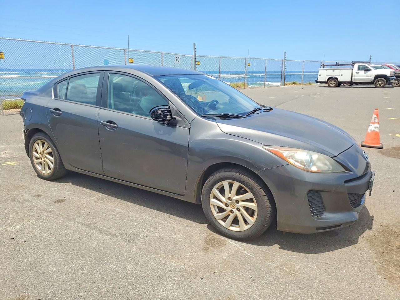 2012 Mazda 3 I Charcoal vin: JM1BL1V7XC1623894