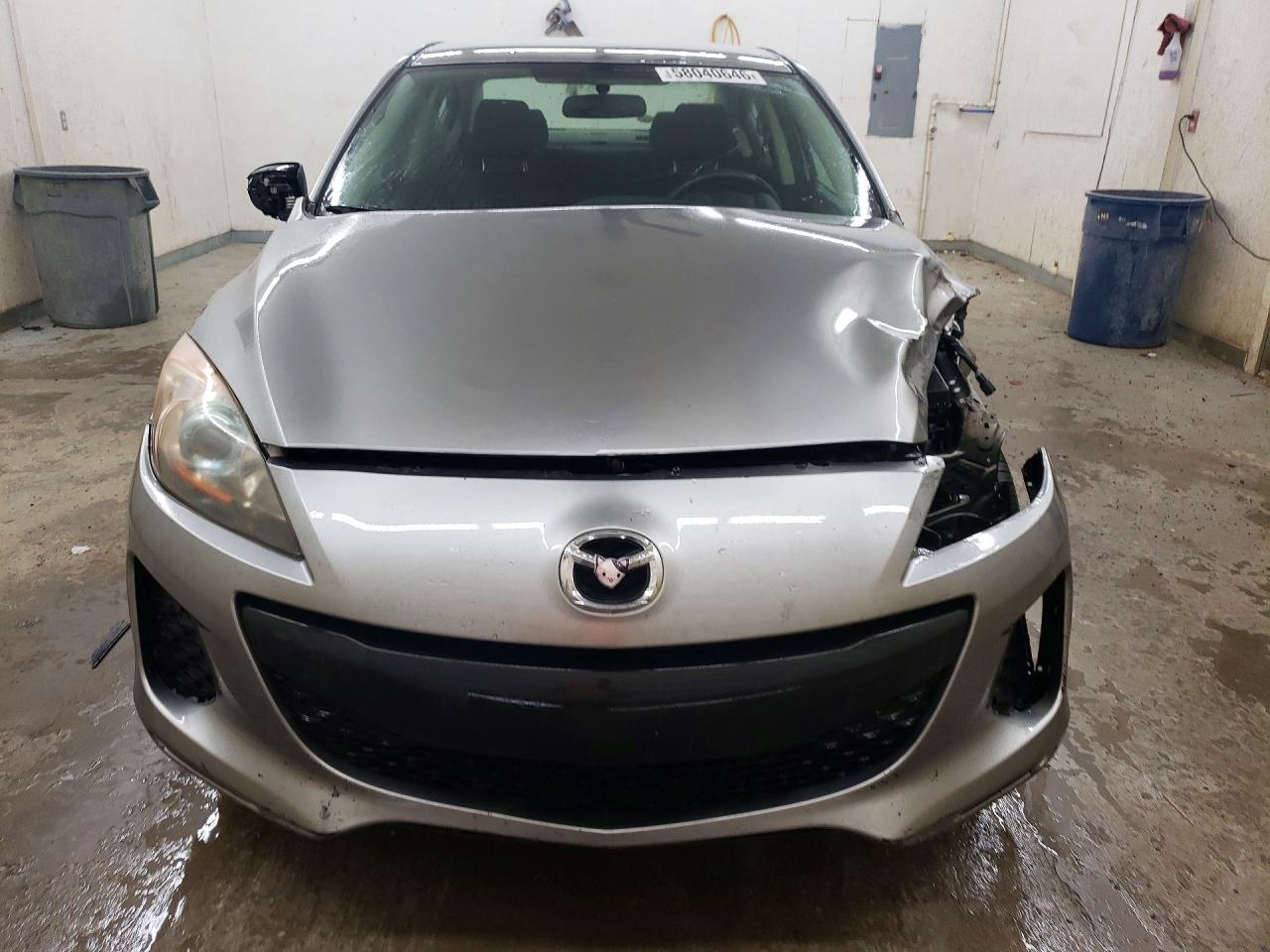 2012 Mazda 3 I Silver vin: JM1BL1V7XC1666826