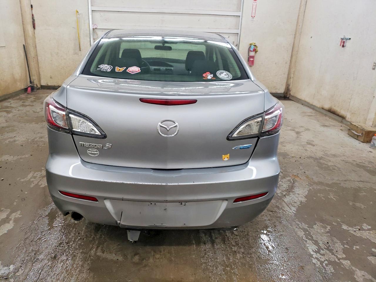 2012 Mazda 3 I Silver vin: JM1BL1V7XC1666826