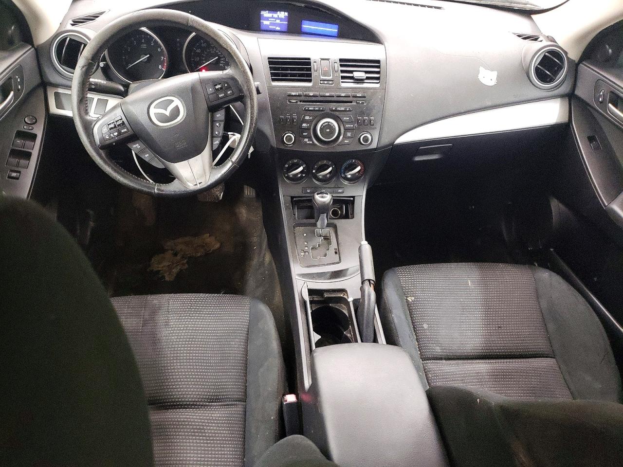 2012 Mazda 3 I Silver vin: JM1BL1V7XC1666826