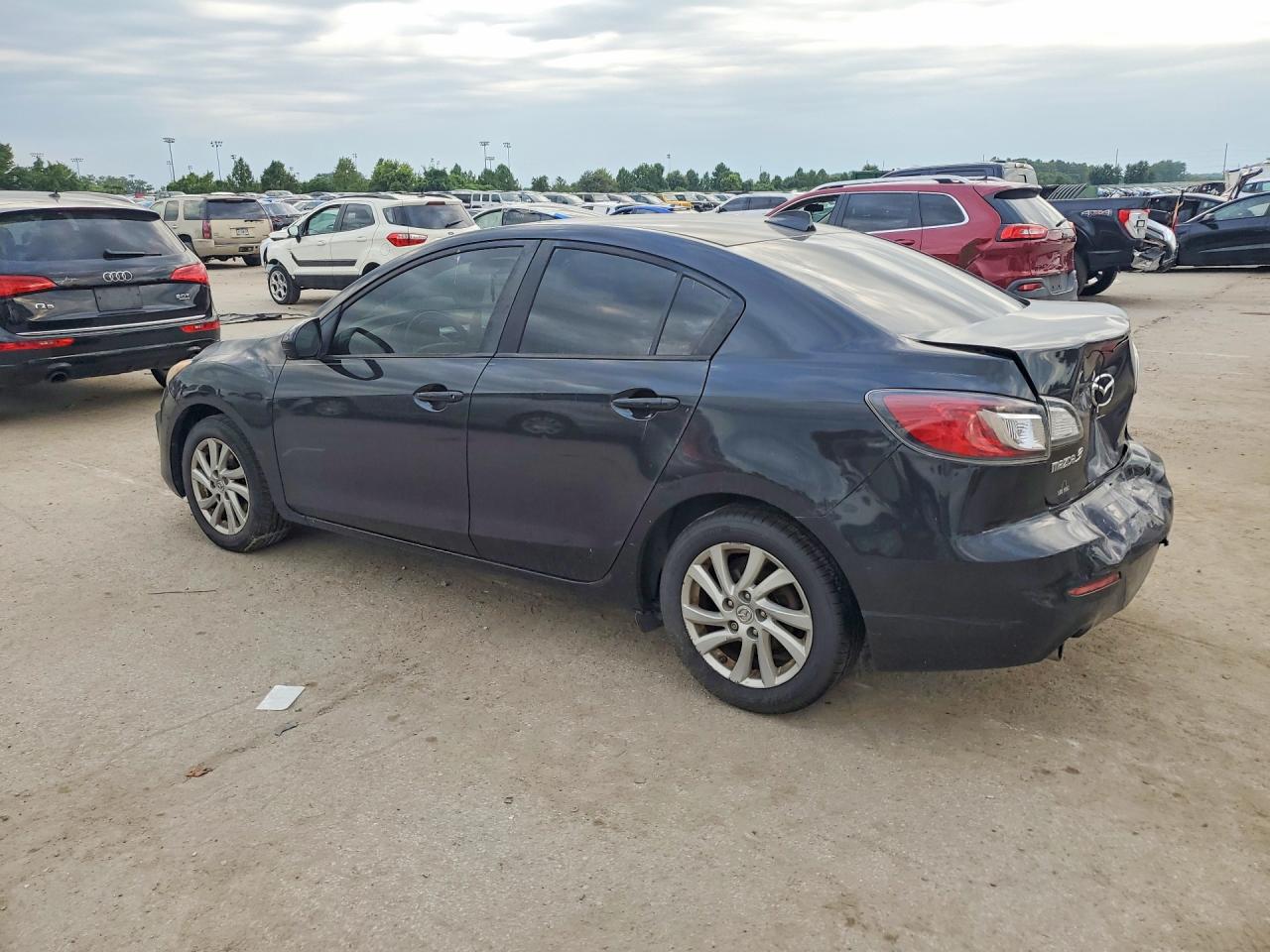 2012 Mazda 3 I Черный vin: JM1BL1V7XC1672321