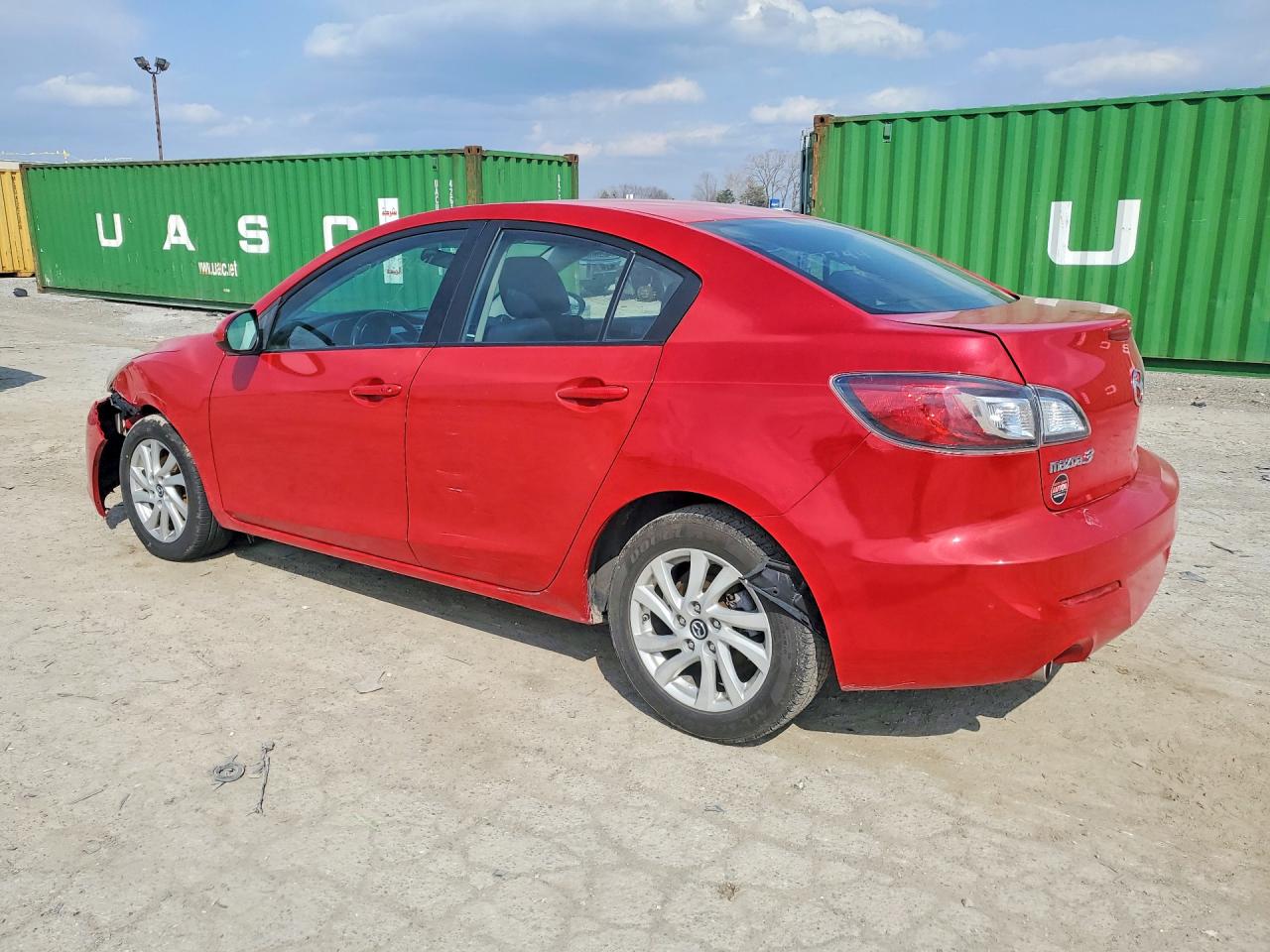 2013 Mazda 3 I Красный vin: JM1BL1V7XD1717744
