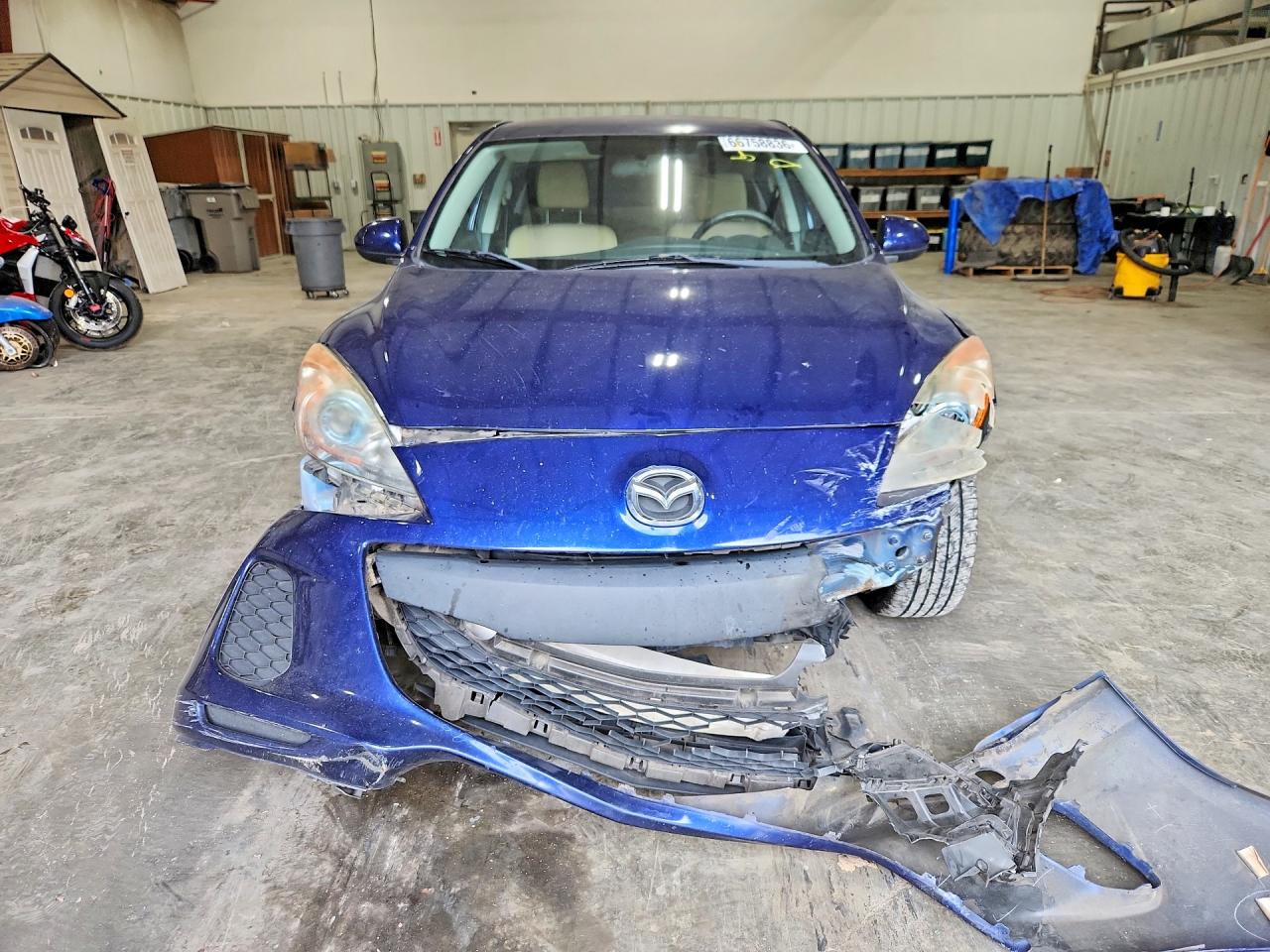 2013 Mazda 3 I Blue vin: JM1BL1V7XD1718621