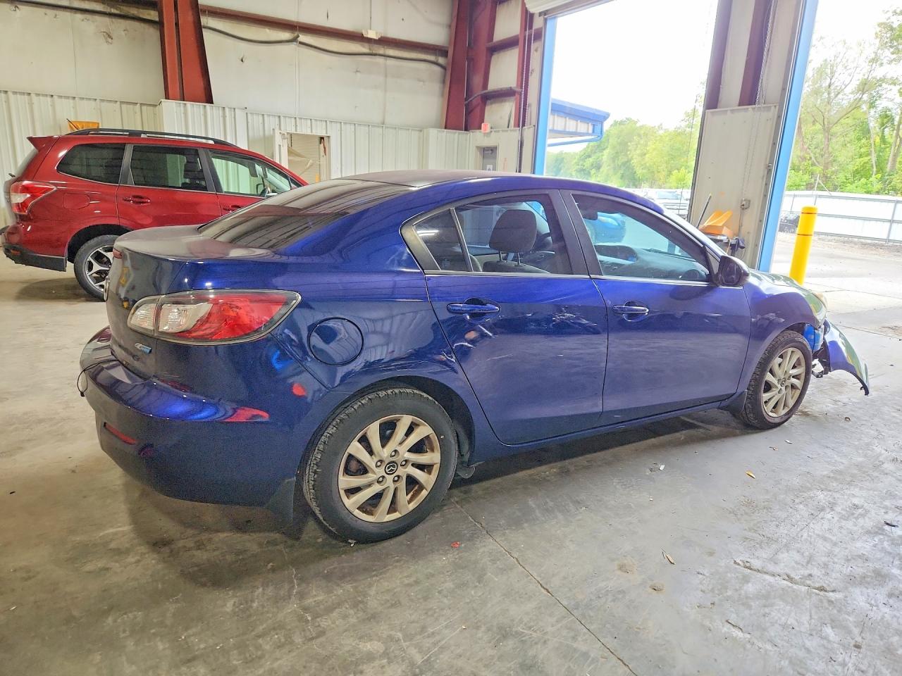 2013 Mazda 3 I Blue vin: JM1BL1V7XD1718621