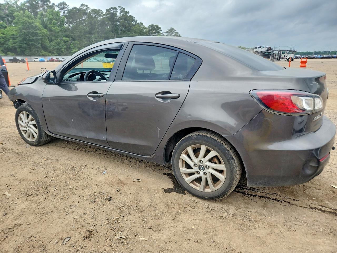 2013 Mazda 3 I Gray vin: JM1BL1V7XD1758228