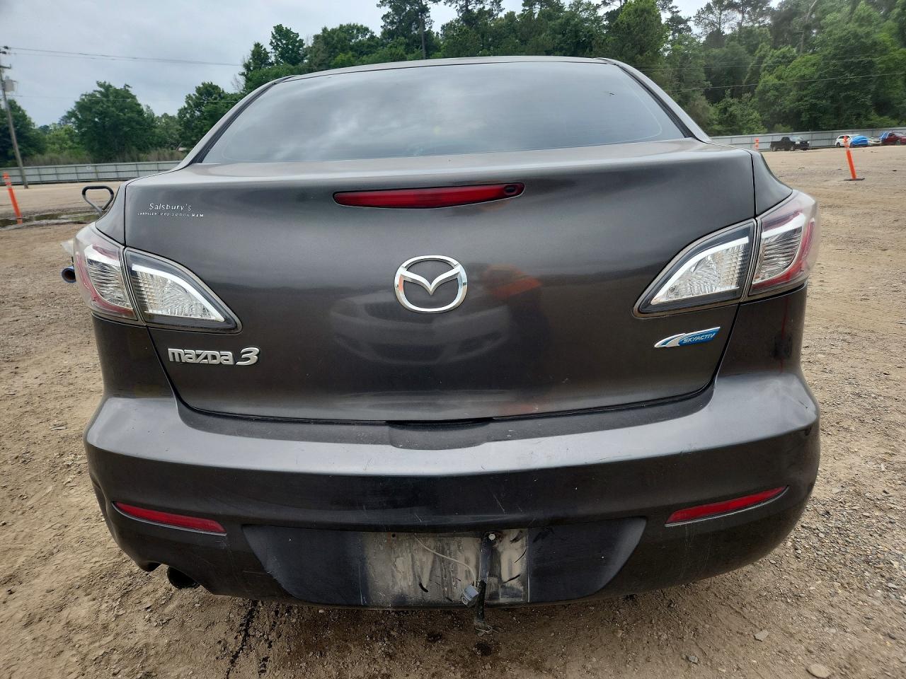 2013 Mazda 3 I Gray vin: JM1BL1V7XD1758228