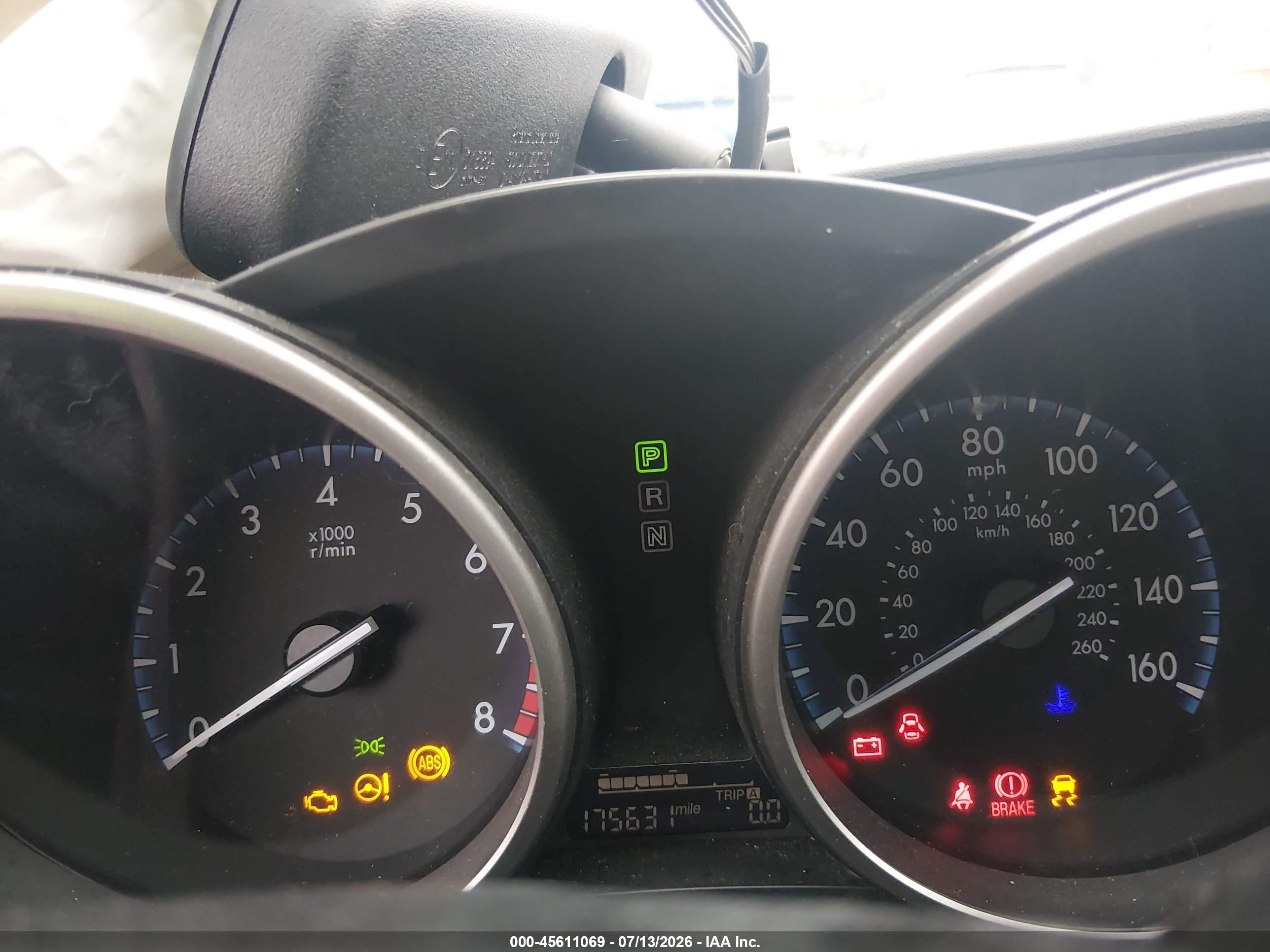 2013 Mazda Mazda3 I Touring Черный vin: JM1BL1V7XD1766832