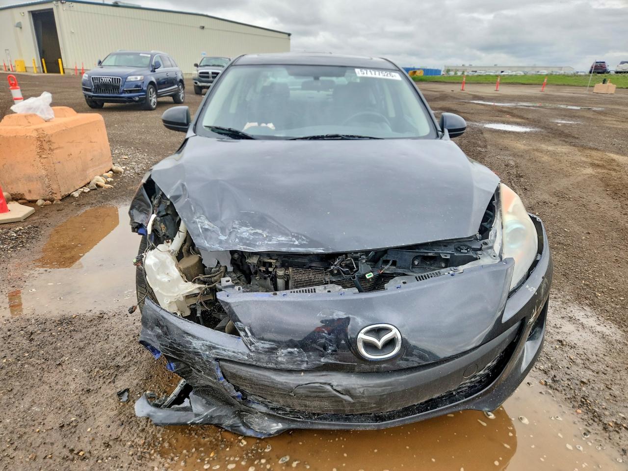 2013 Mazda 3 I Black vin: JM1BL1V7XD1826947