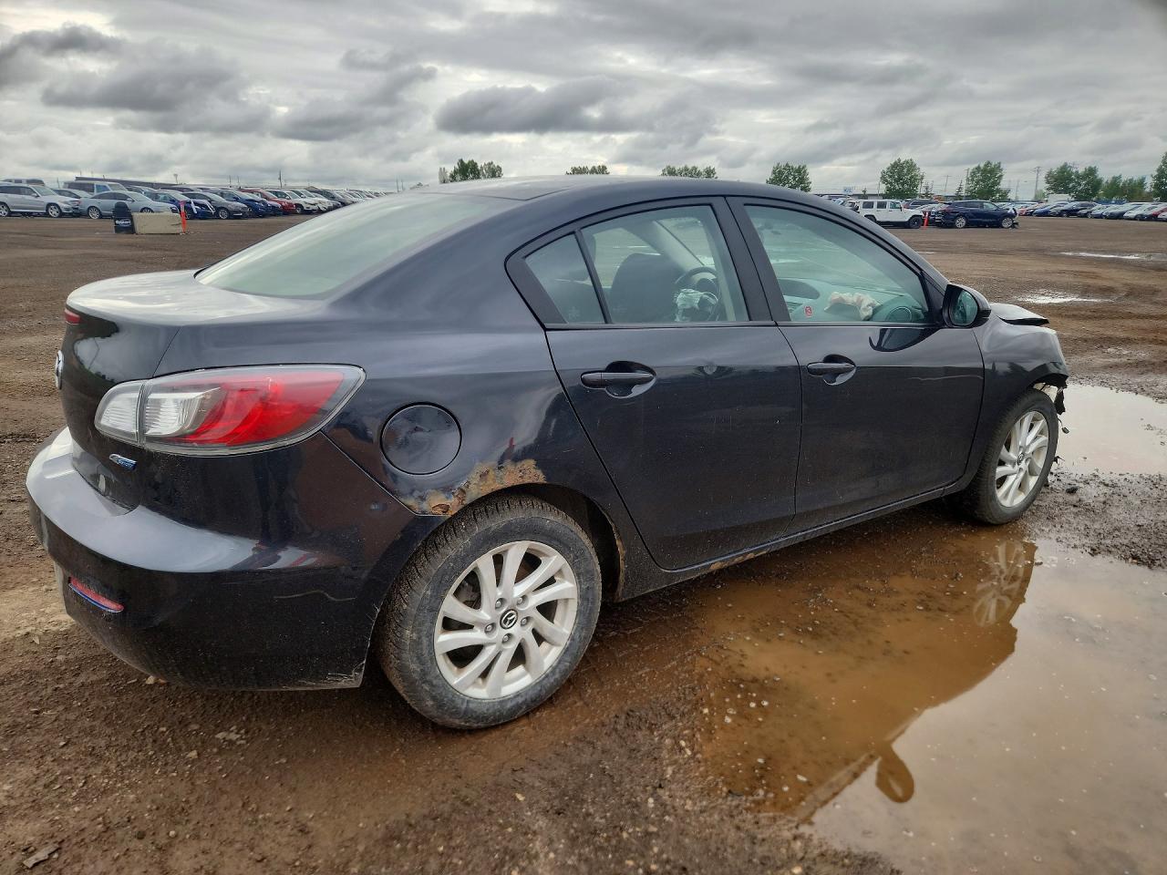 2013 Mazda 3 I Black vin: JM1BL1V7XD1826947