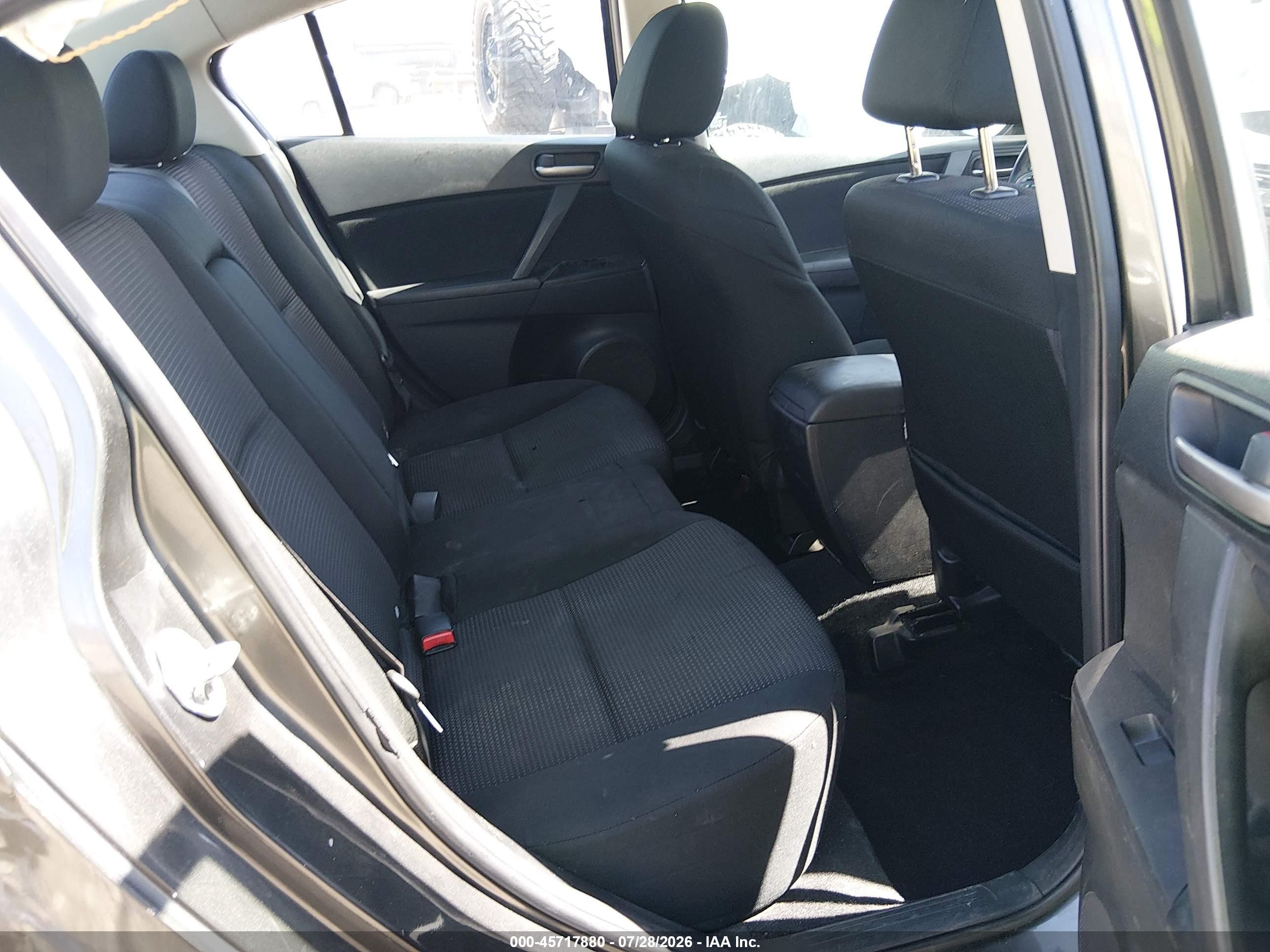 2012 Mazda Mazda3 I Touring Серый vin: JM1BL1V80C1562757