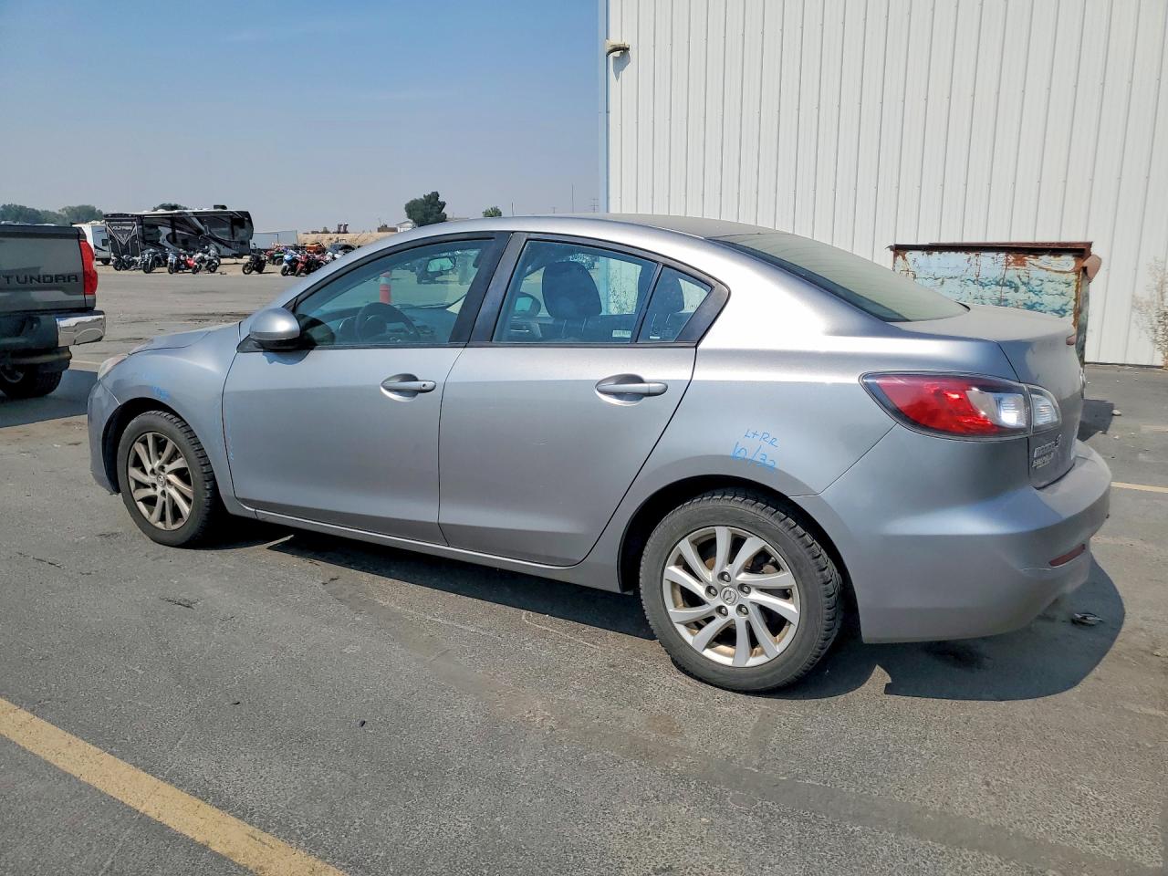 2012 Mazda 3 I Silver vin: JM1BL1V80C1587321