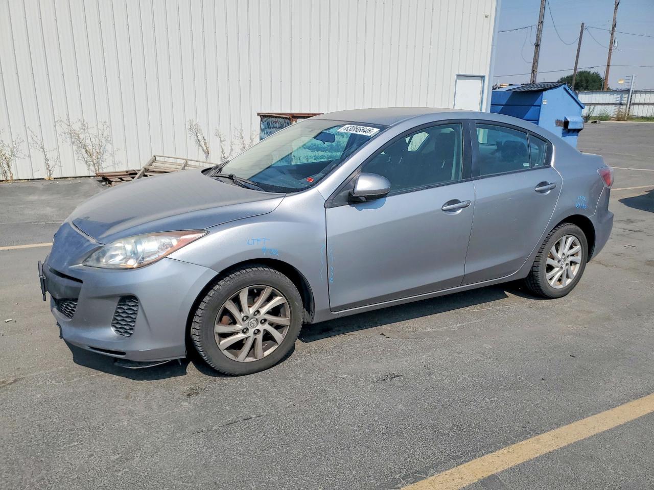 2012 Mazda 3 I Silver vin: JM1BL1V80C1587321