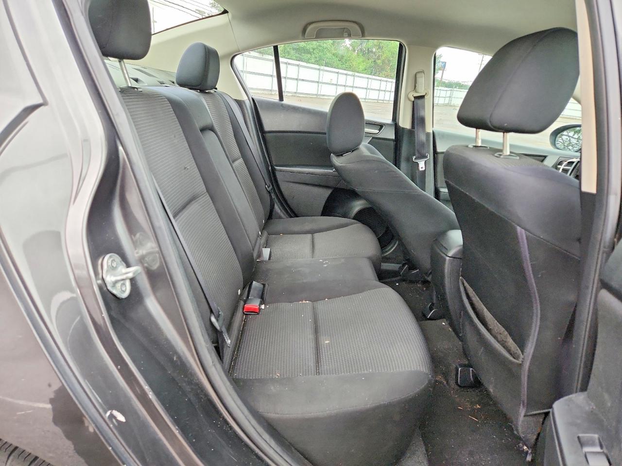 2012 Mazda 3 I Gray vin: JM1BL1V80C1599050