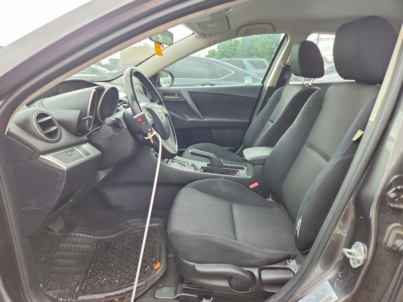 2012 Mazda 3 I Gray vin: JM1BL1V80C1599050