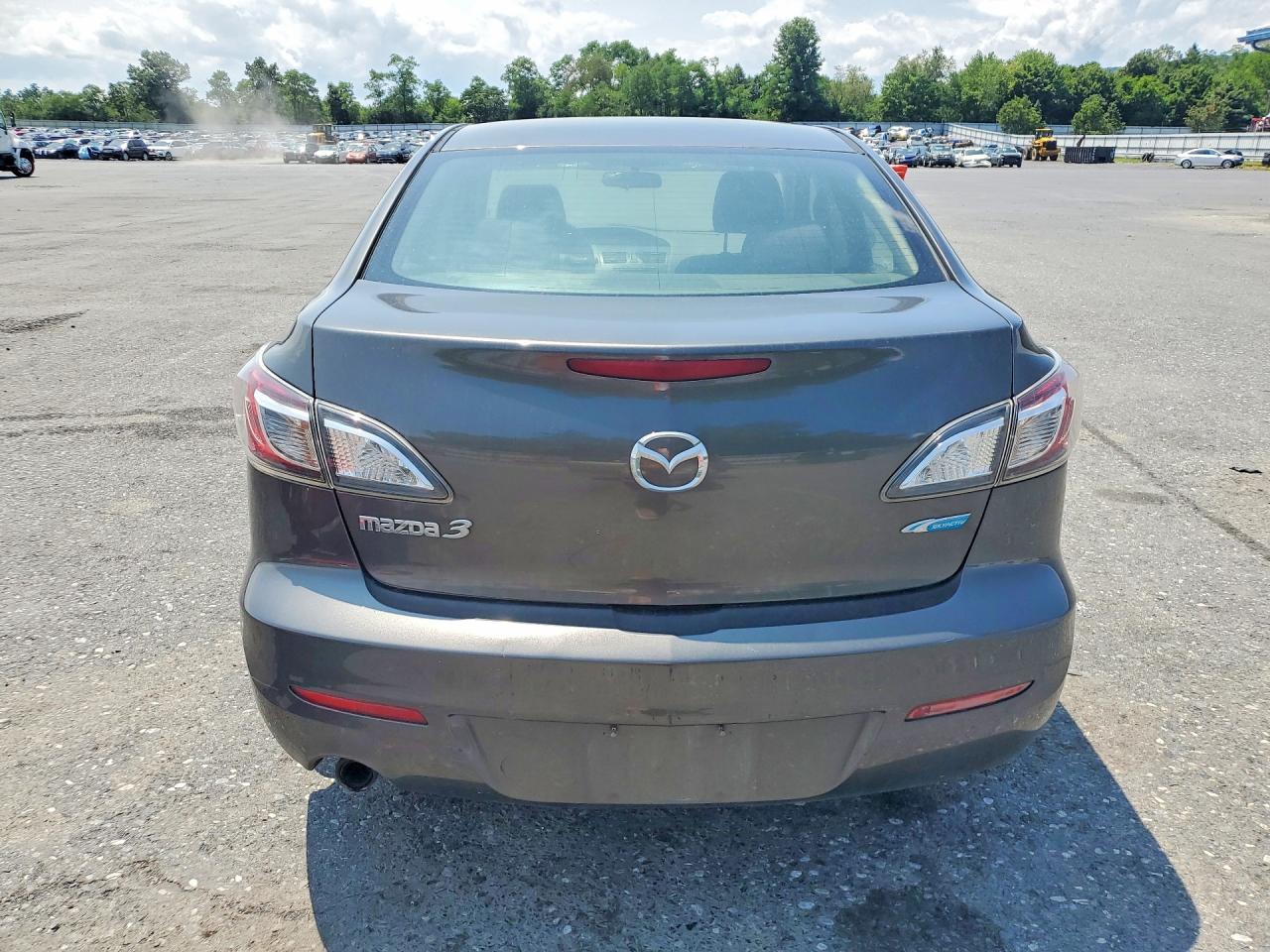 2012 Mazda 3 I Gray vin: JM1BL1V80C1614923