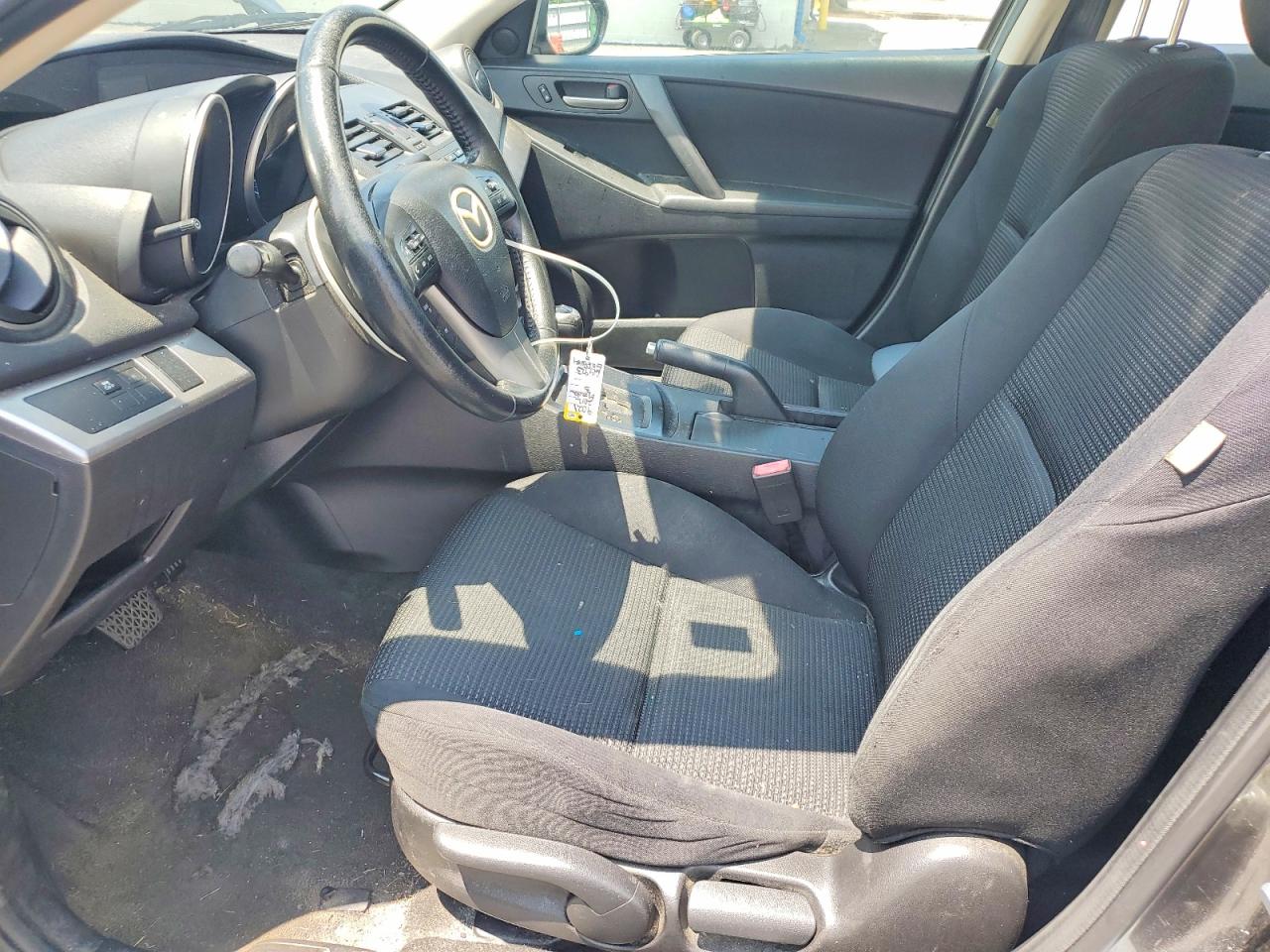 2012 Mazda 3 I Gray vin: JM1BL1V80C1614923