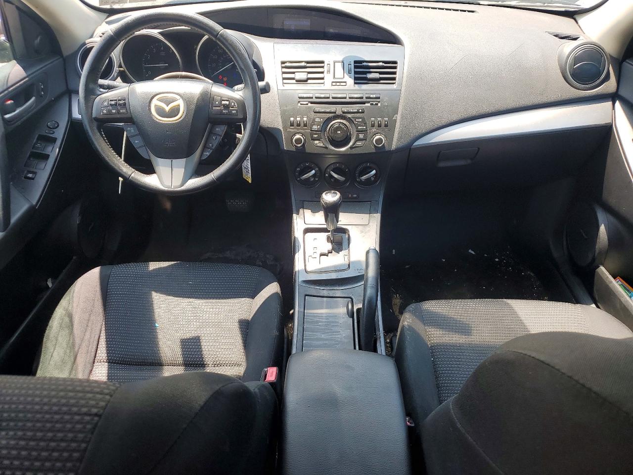 2012 Mazda 3 I Gray vin: JM1BL1V80C1614923