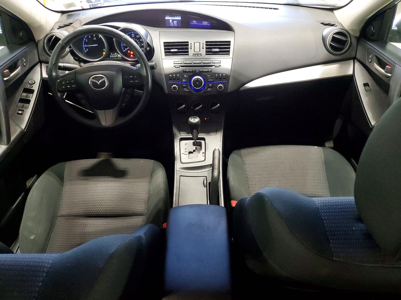 2012 Mazda 3 I Silver vin: JM1BL1V81C1574805