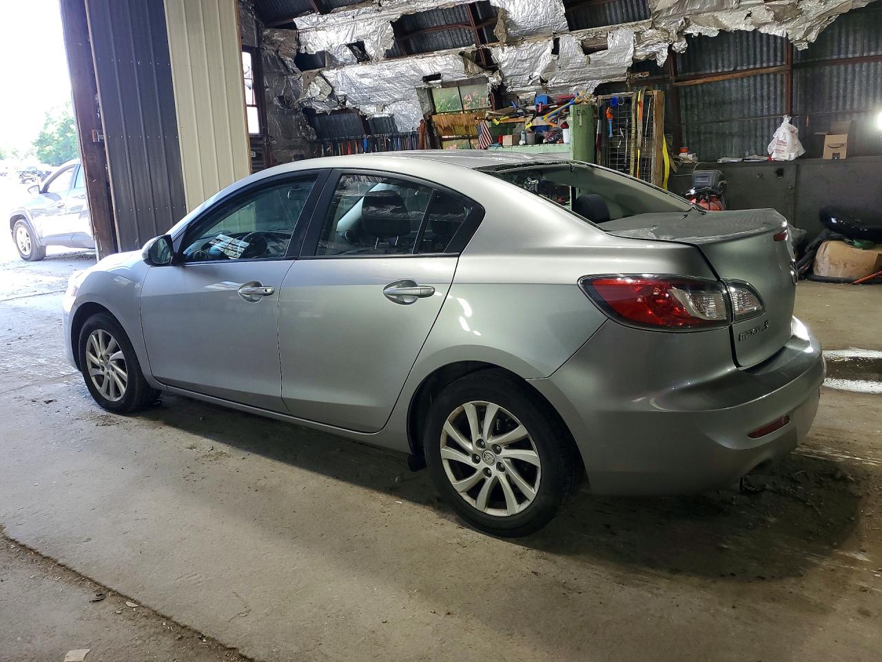 2012 Mazda 3 I Silver vin: JM1BL1V81C1574805