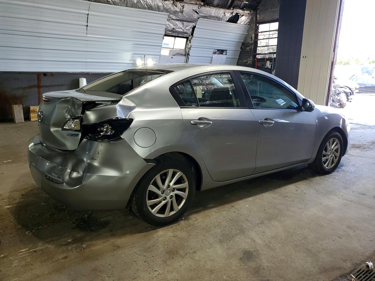 2012 Mazda 3 I Silver vin: JM1BL1V81C1574805