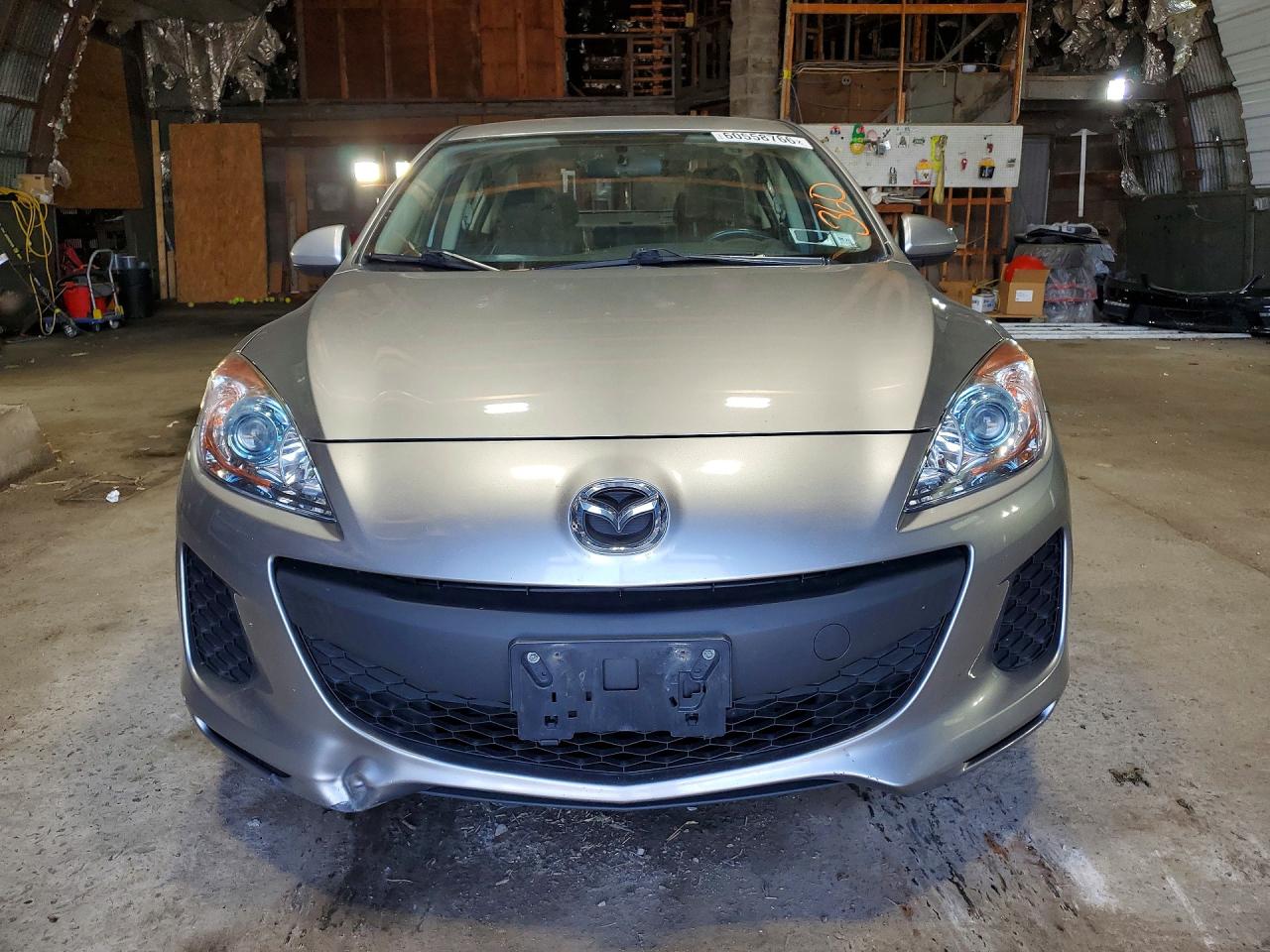 2012 Mazda 3 I Silver vin: JM1BL1V81C1574805
