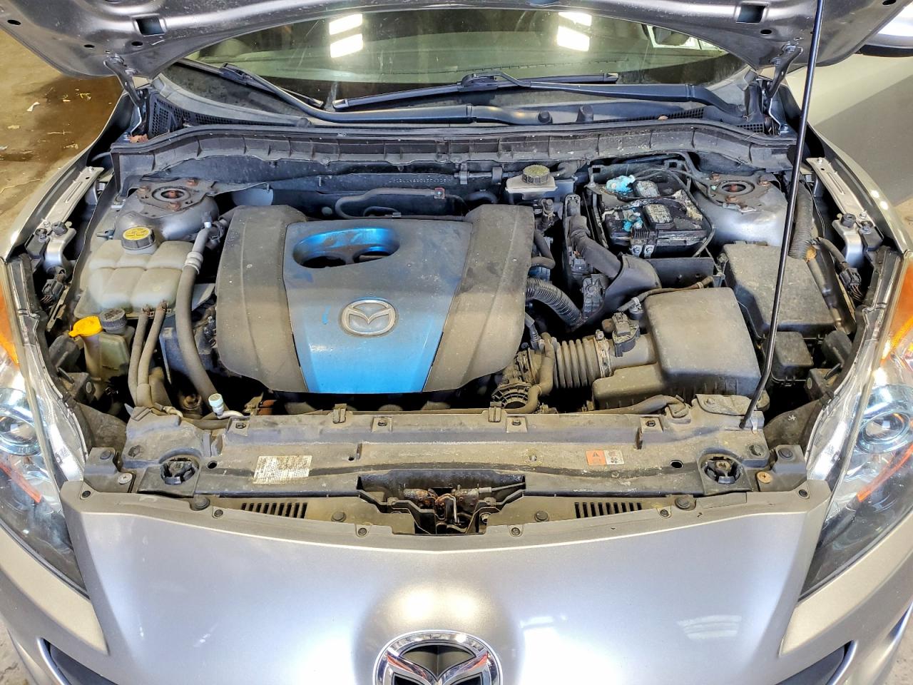 2012 Mazda 3 I Silver vin: JM1BL1V81C1574805