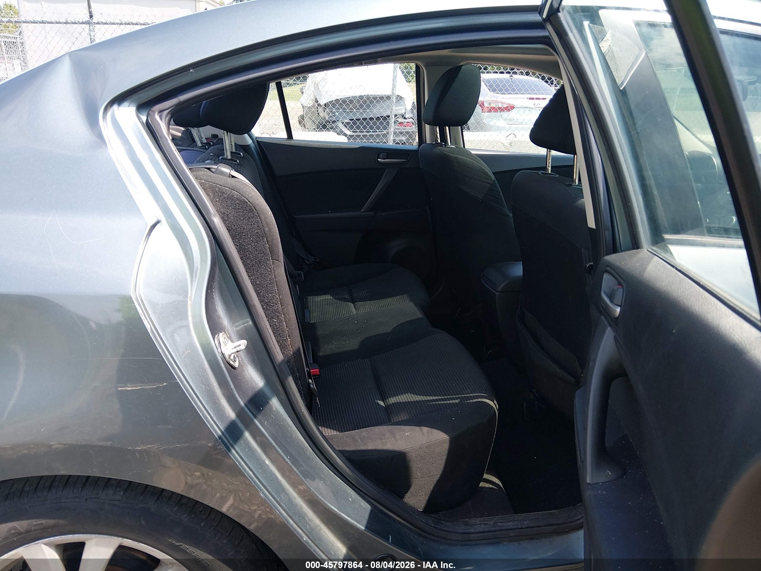 2012 Mazda Mazda3 I Touring Blue vin: JM1BL1V81C1575355