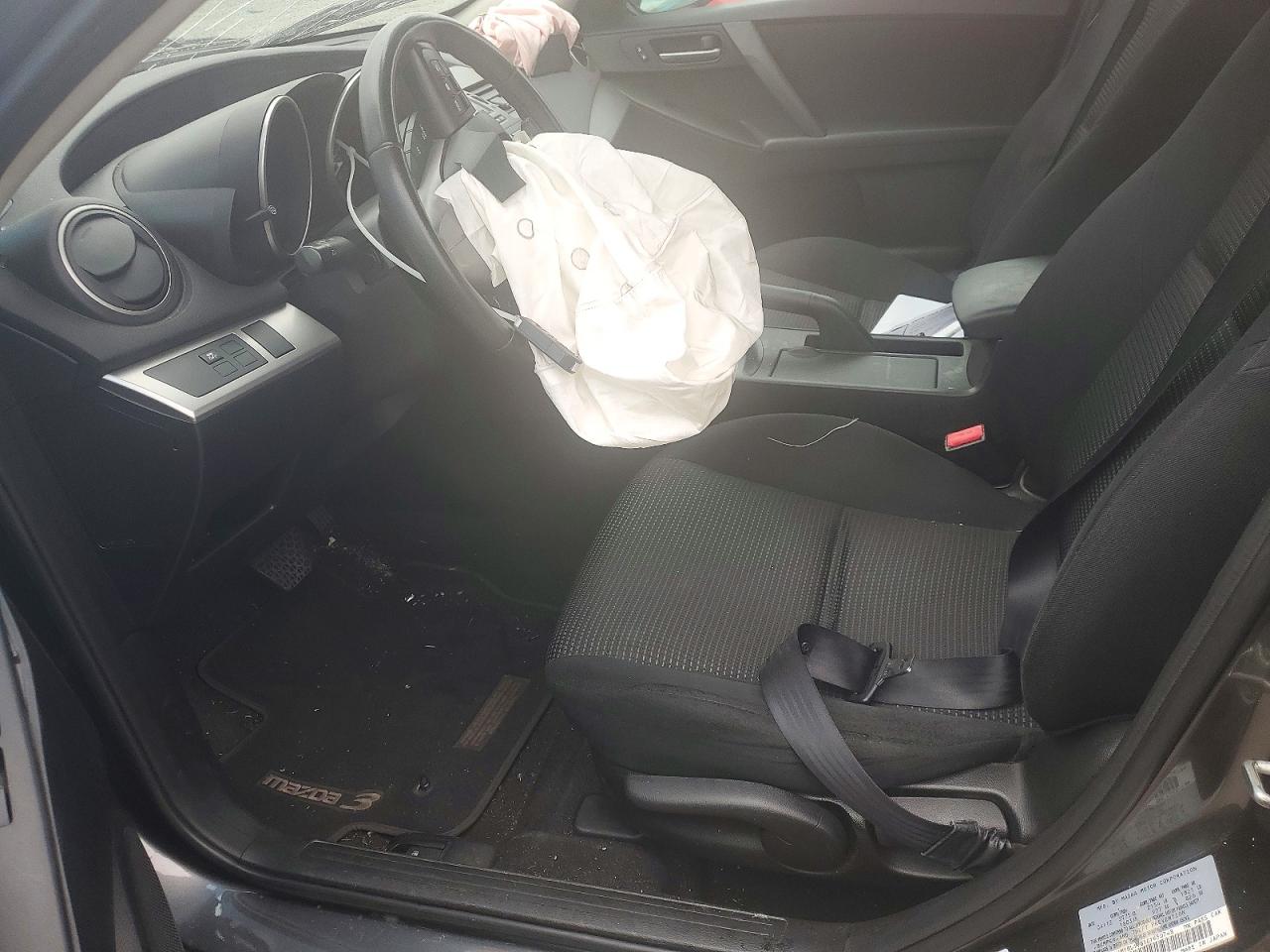 2012 Mazda 3 I Gray vin: JM1BL1V81C1650748