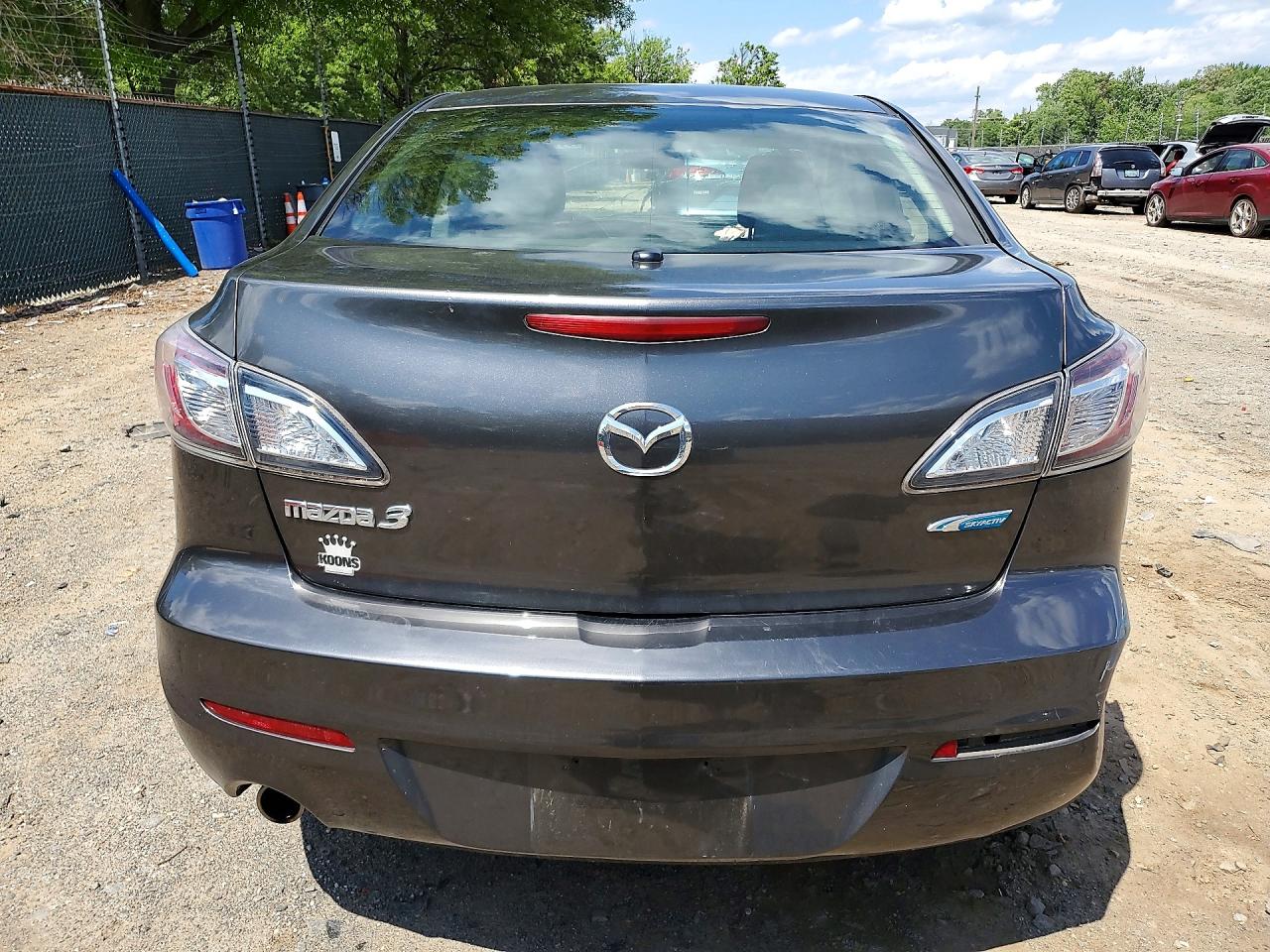 2012 Mazda 3 I Gray vin: JM1BL1V81C1650748
