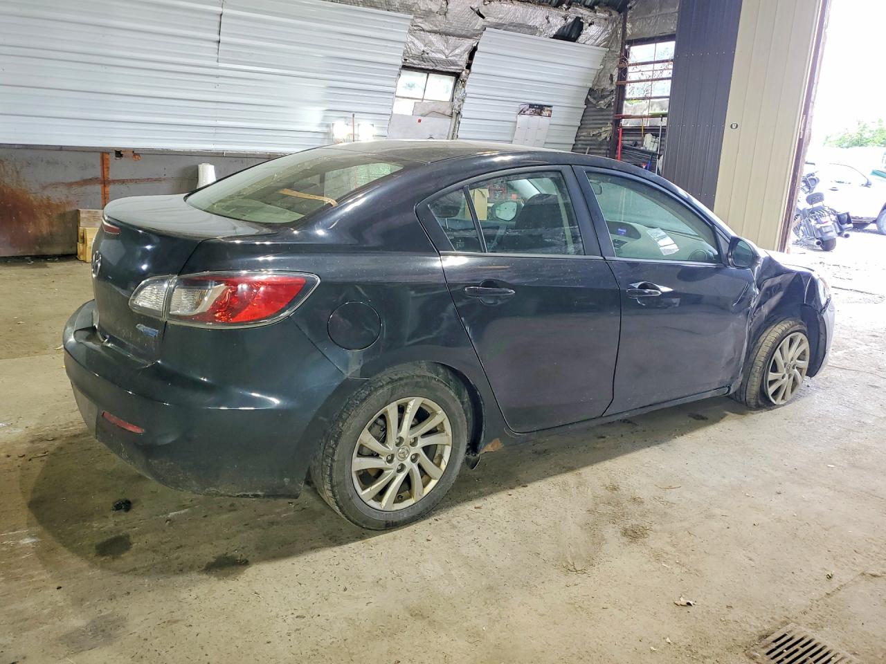 2012 Mazda 3 I Black vin: JM1BL1V81C1659613