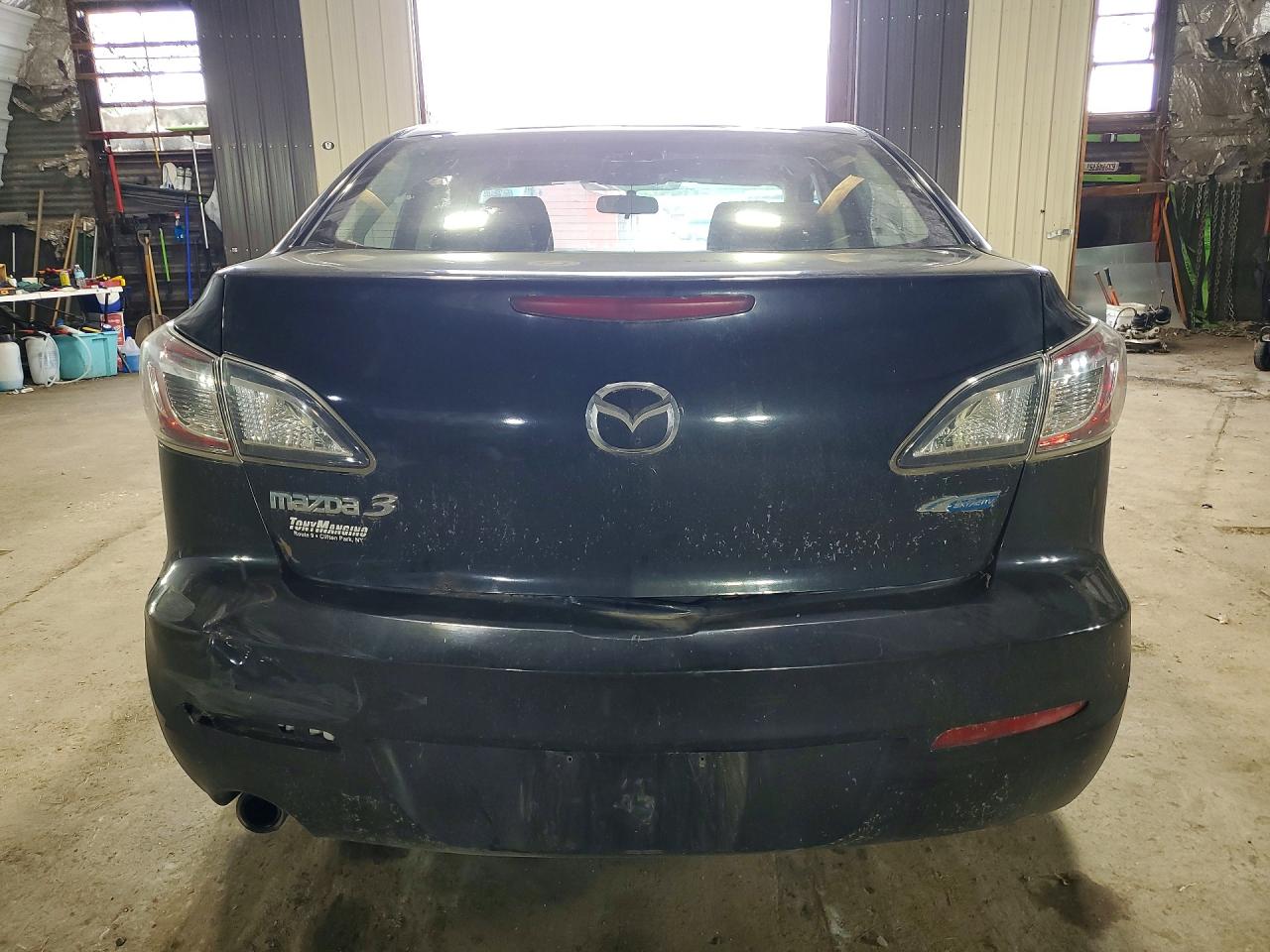 2012 Mazda 3 I Black vin: JM1BL1V81C1659613