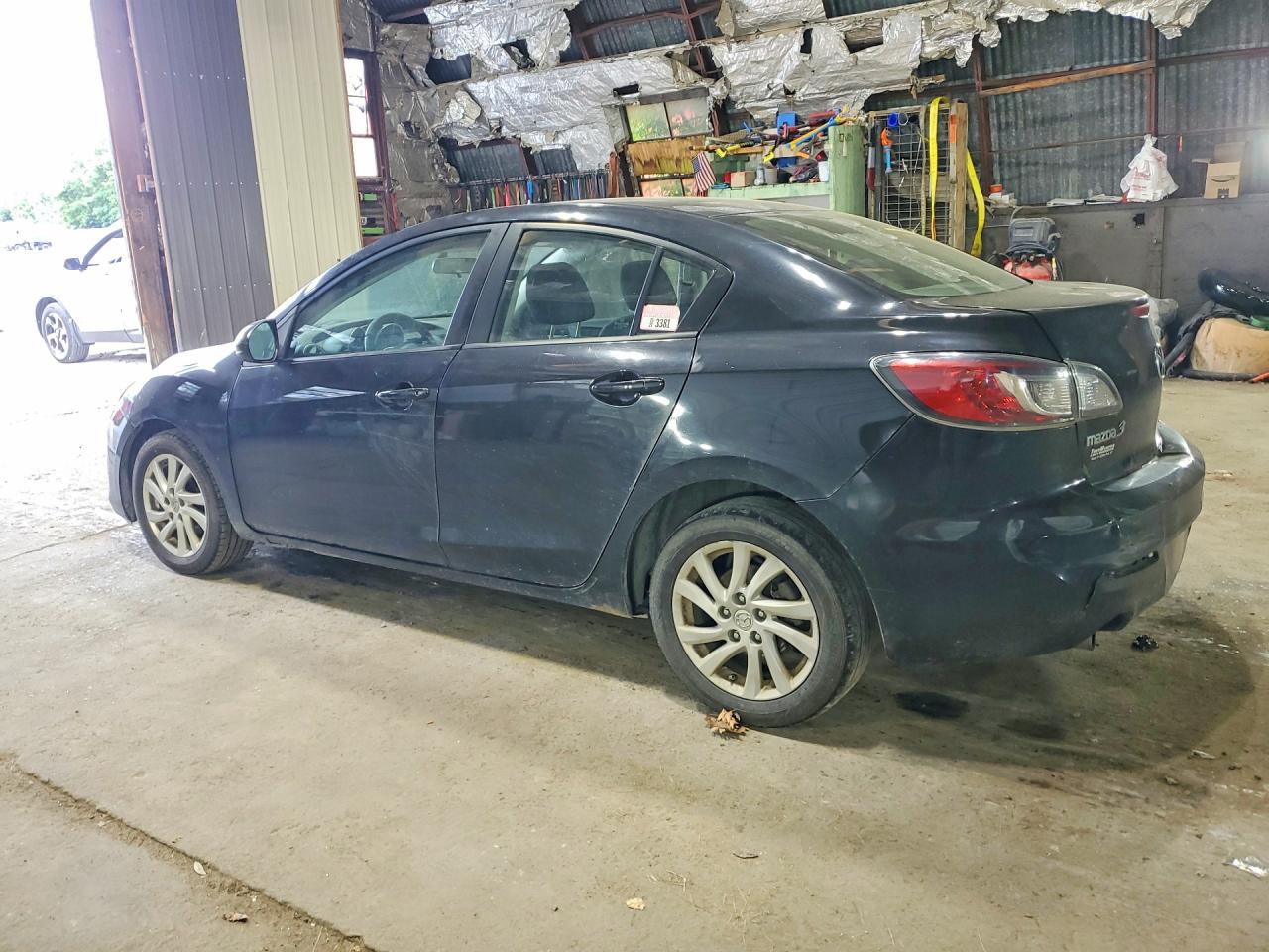 2012 Mazda 3 I Black vin: JM1BL1V81C1659613
