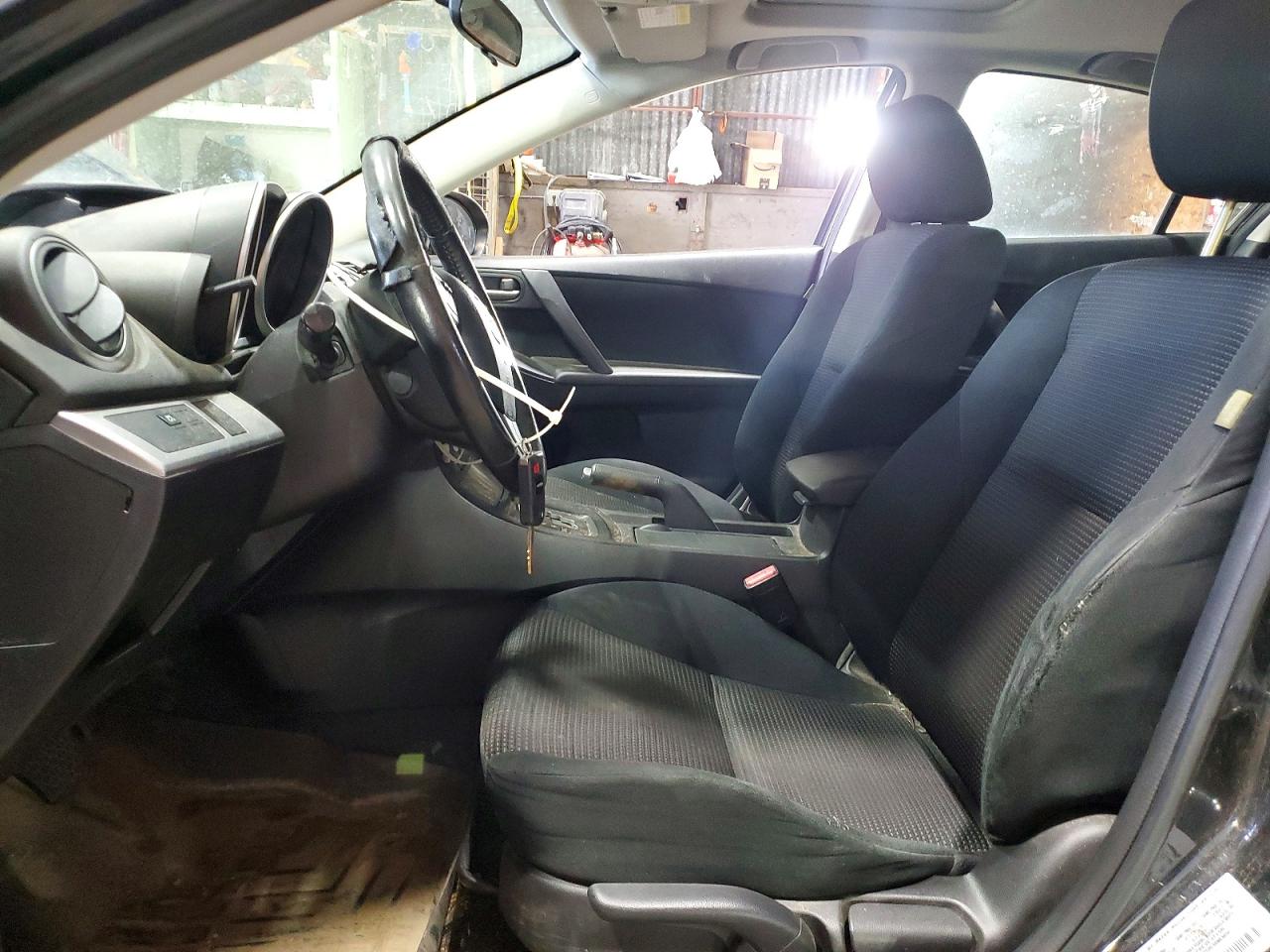 2012 Mazda 3 I Black vin: JM1BL1V81C1659613