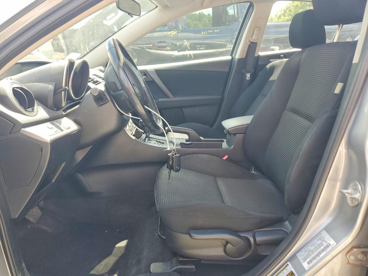 2012 Mazda 3 I Silver vin: JM1BL1V81C1661653