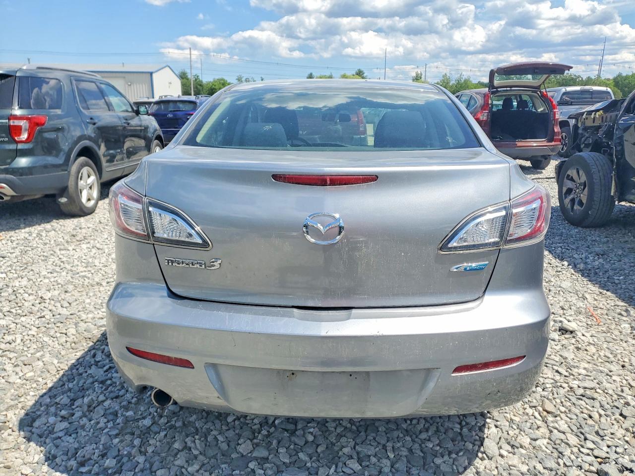 2012 Mazda 3 I Silver vin: JM1BL1V81C1661653