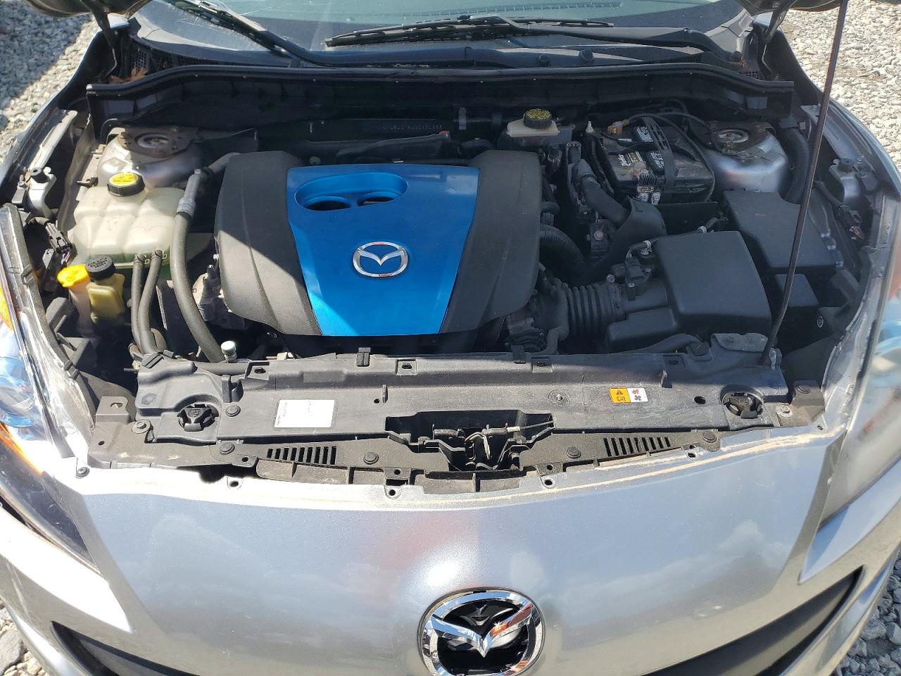 2012 Mazda 3 I Silver vin: JM1BL1V81C1661653