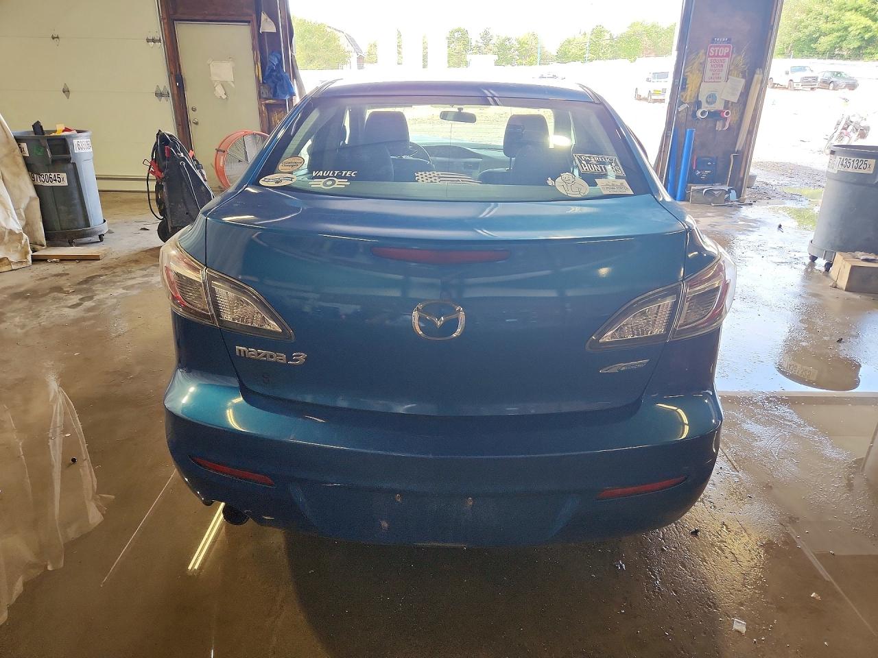 2012 Mazda 3 I Blue vin: JM1BL1V81C1662947