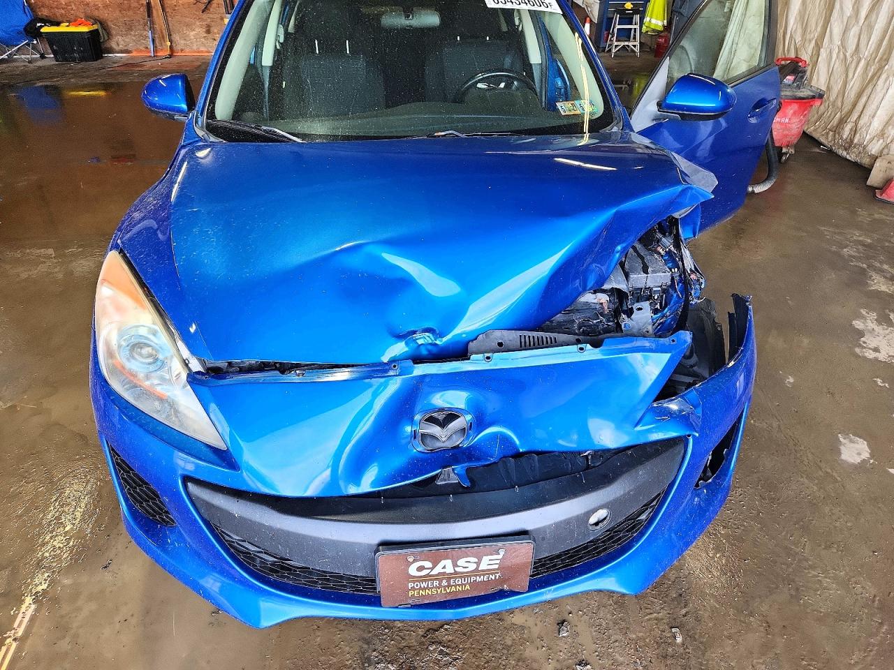 2012 Mazda 3 I Blue vin: JM1BL1V81C1662947