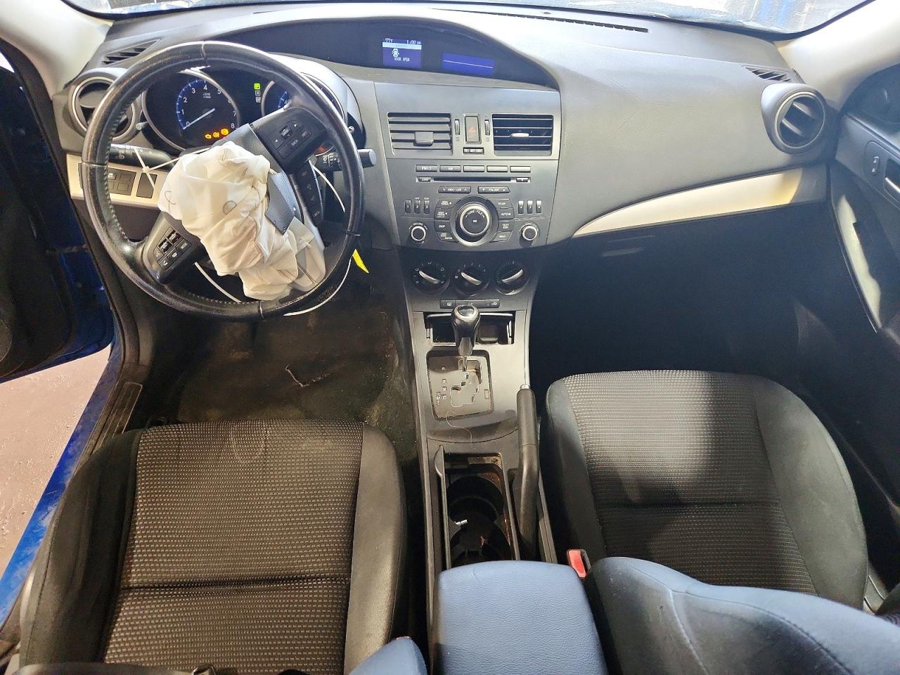 2012 Mazda 3 I Blue vin: JM1BL1V81C1662947