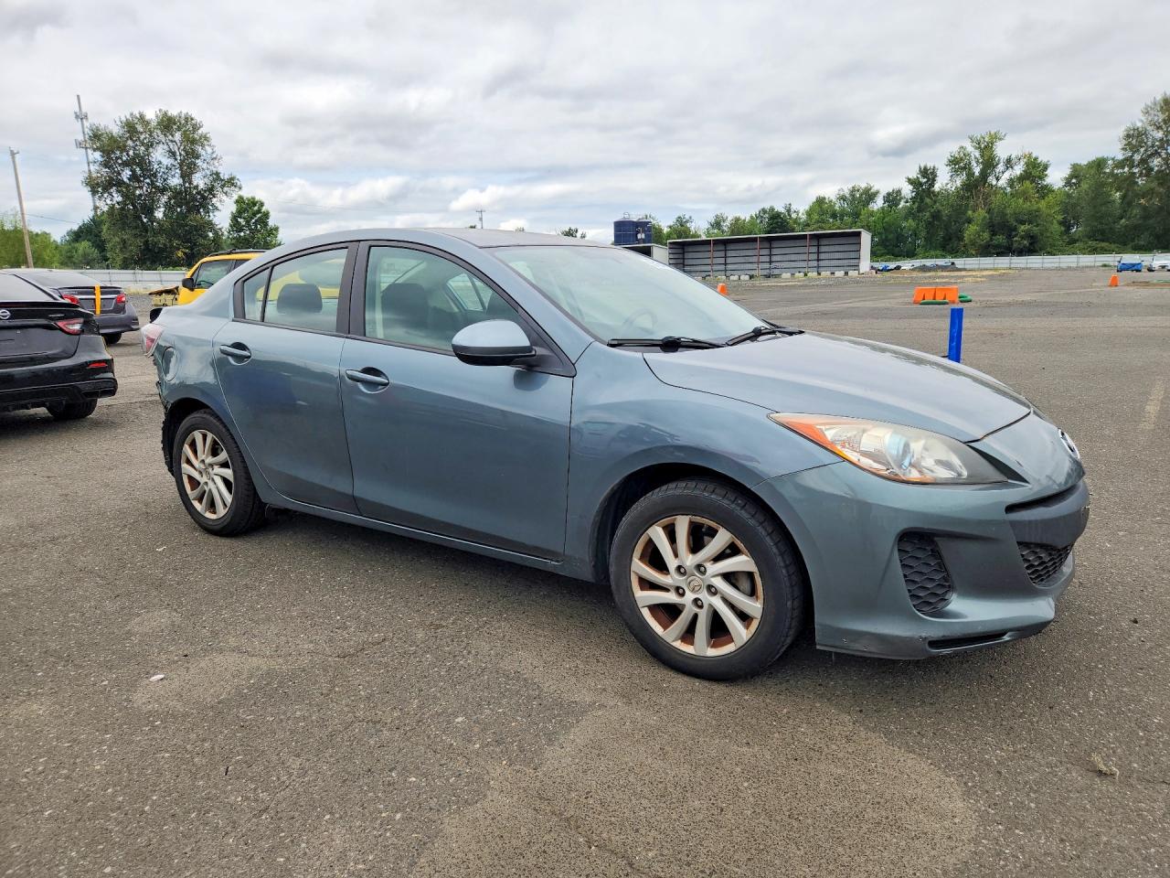 2012 Mazda 3 I Бирюзовый vin: JM1BL1V81C1693678