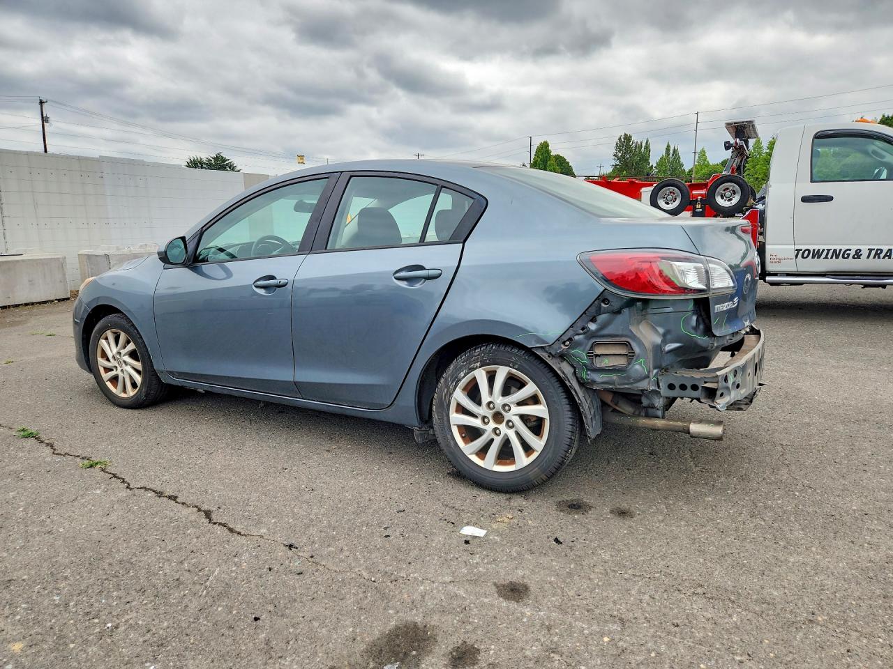 2012 Mazda 3 I Бирюзовый vin: JM1BL1V81C1693678