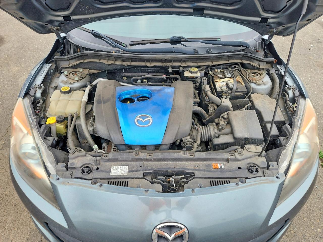 2012 Mazda 3 I Бирюзовый vin: JM1BL1V81C1693678