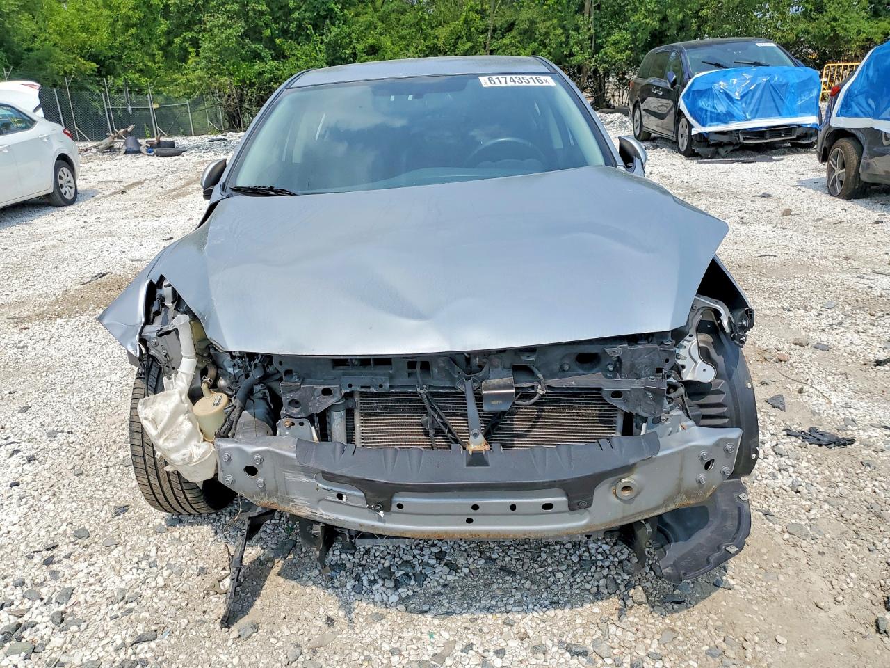 2012 Mazda 3 I Silver vin: JM1BL1V82C1598529