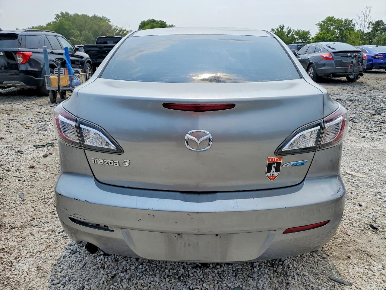 2012 Mazda 3 I Silver vin: JM1BL1V82C1598529