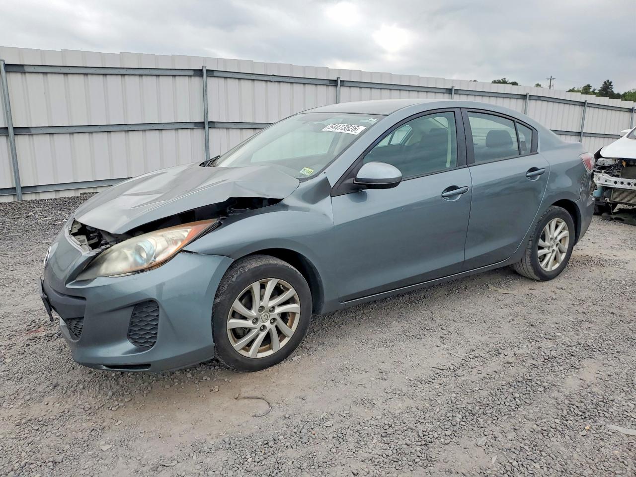 2012 Mazda 3 I Teal vin: JM1BL1V82C1617306