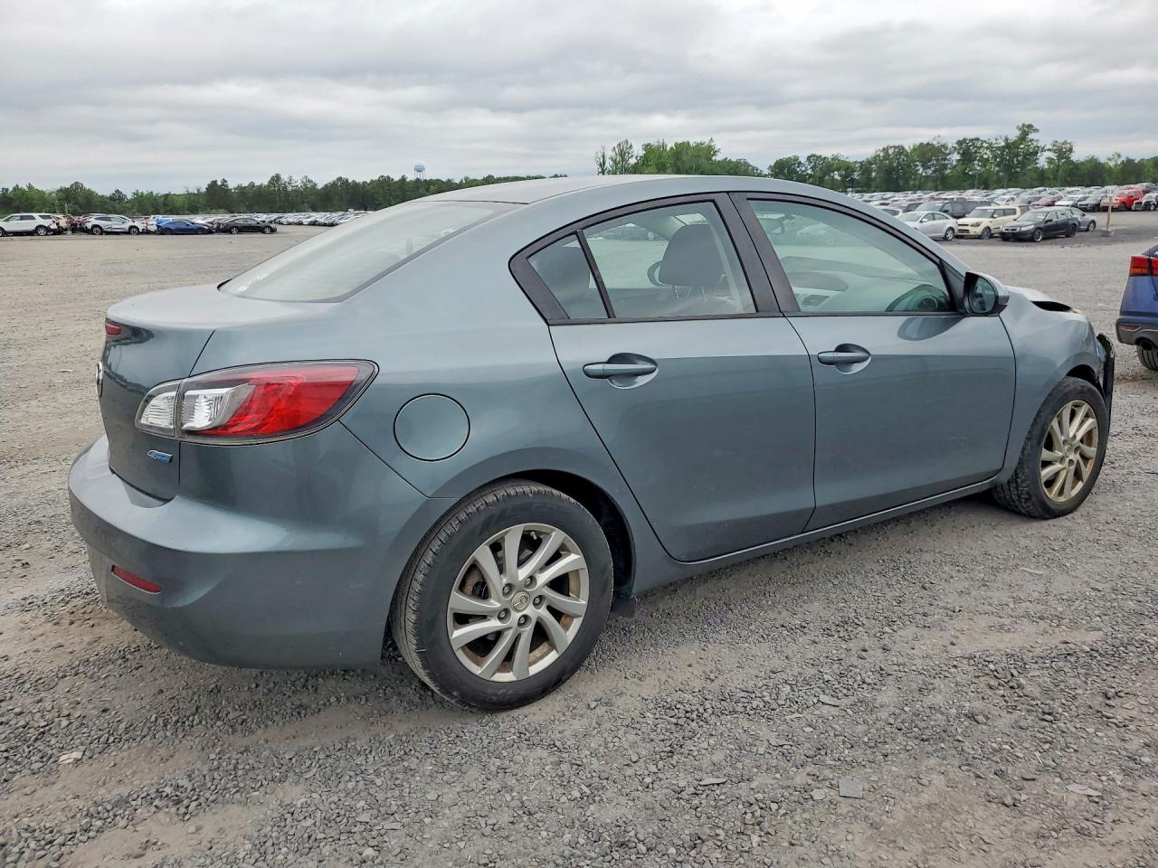 2012 Mazda 3 I Teal vin: JM1BL1V82C1617306