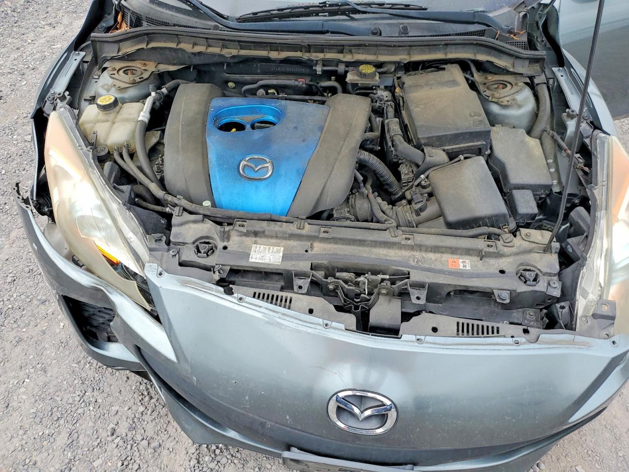 2012 Mazda 3 I Teal vin: JM1BL1V82C1617306